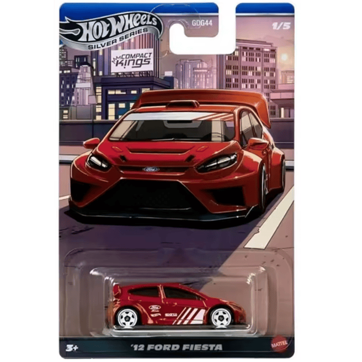 Series Silver Ford Fiesta  1