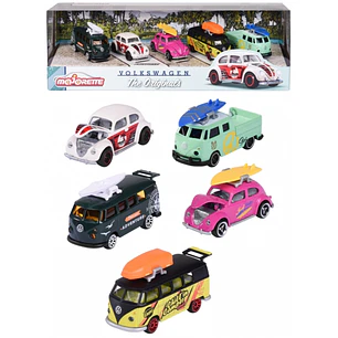 GIFTPACK 5 VEHICULOS VOLKSWAGEN THE ORIGINALS