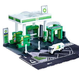 Gasolinera BP + 1 vehículo