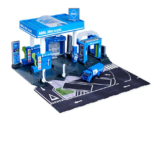 Gasolinera Aral + 1 vehículo