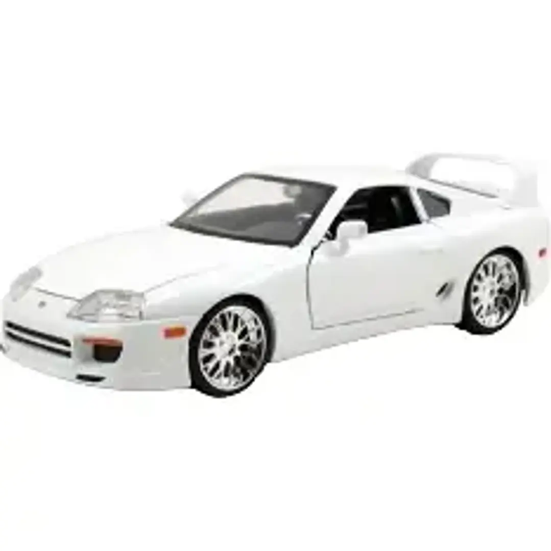 Toyota Supra 1995 White Jada 1