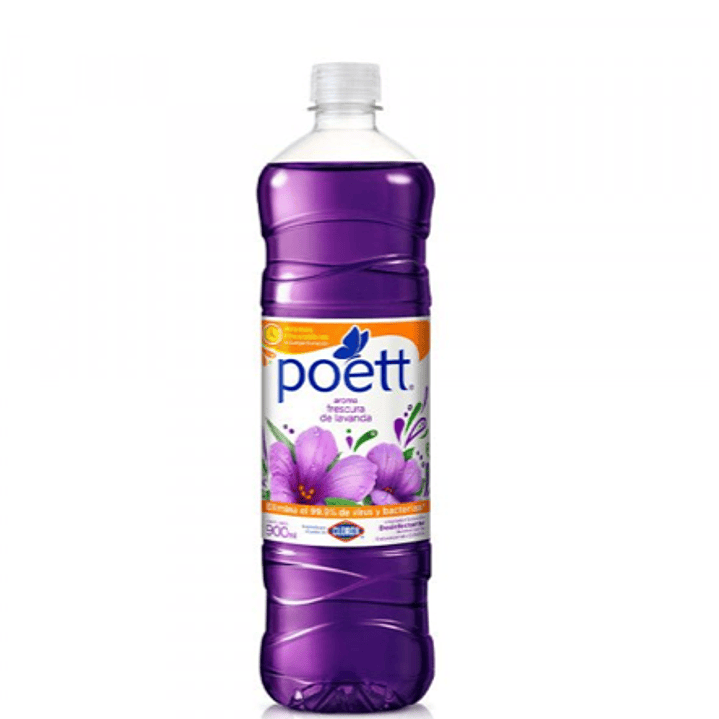 Limpiador de Pisos Poett Frescura de Lavanda 900 ml 1
