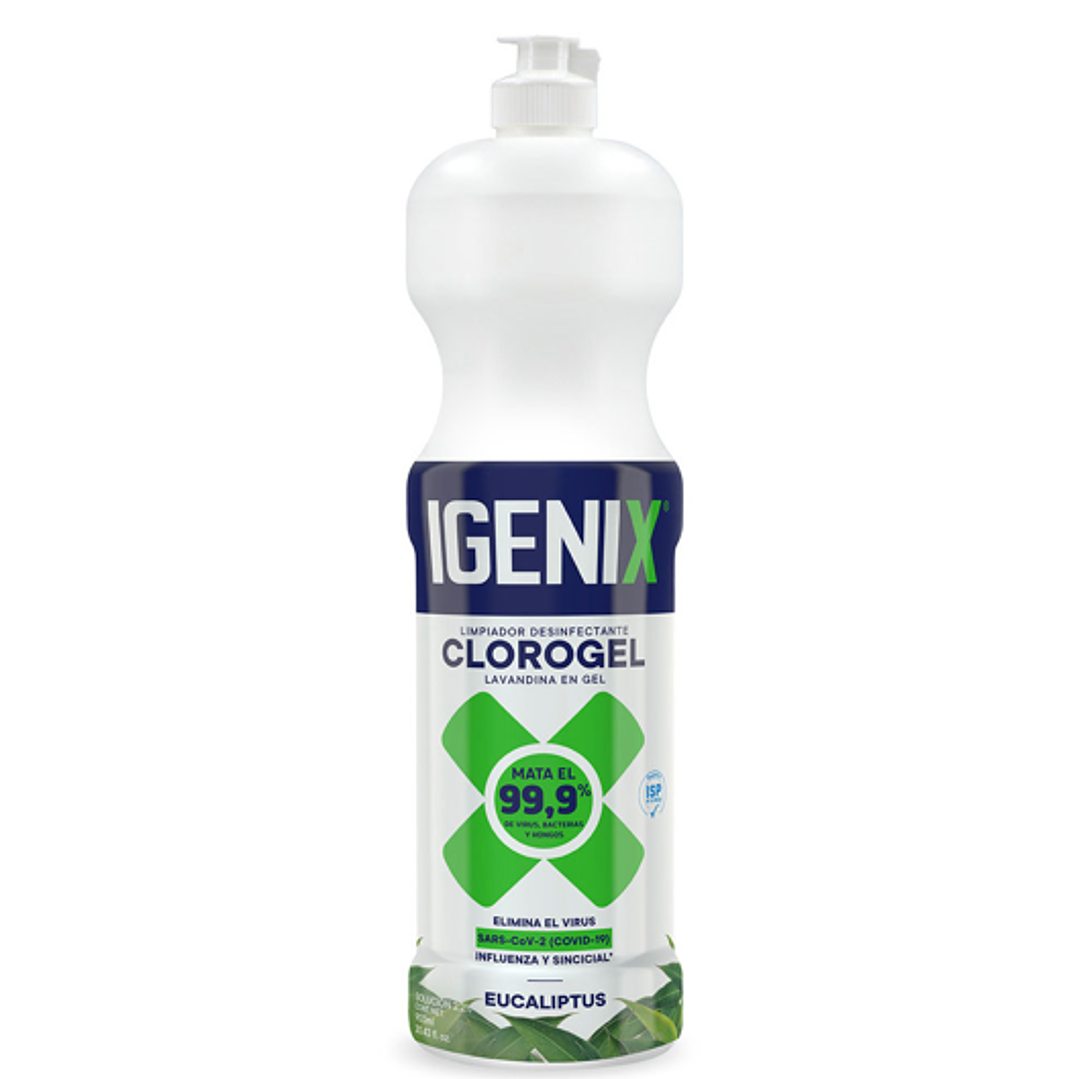  IGENIX CLOROGEL 900 ML EUCALIPTUS - Lavandina en Gel 1