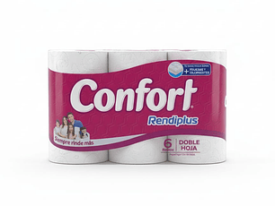Papel Higiénico Confort Rendiplus 6x20 m