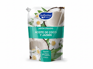 Jabón Líquido Ballerina Coco y Jazmín 750 ml