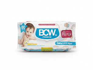 BCW Premium Pack x160 Toallitas Húmedas para Bebé – Aloe Vera y Manzanilla