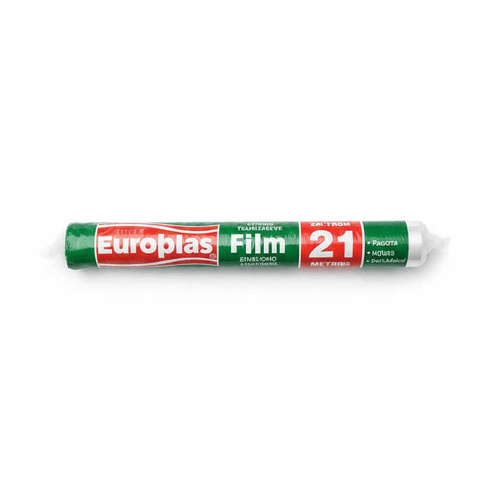 Europlas Film Adherente Premium - 21 Metros (Rollo Individual) para Alimentos 1