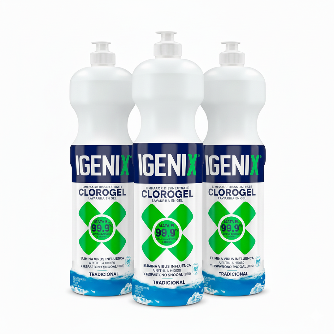   IGENIX CLOROGEL 900 ML TRADICIONAL - Lavandina en Gel 2