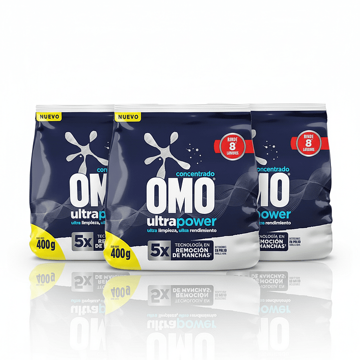 OMO Ultra Power Concentrado (Detergente en polvo) 2