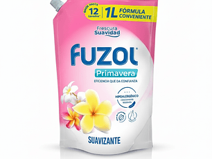 Suavizante Fuzol Primavera Hipoalergénico (Doypack 1 Litro)