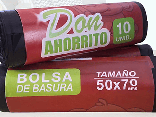 bolsas de basura don haorrito 50x70 un