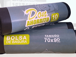 bolsas de basura don ahorrito 70x90 un