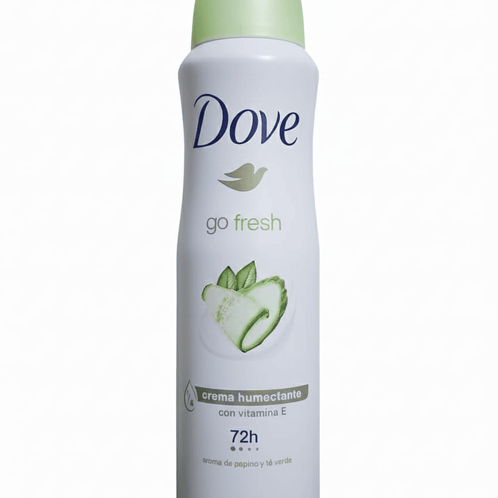 Dove Go Fresh Desodorante Spray 150 ml - Aroma Pepino y Té Verde con Crema Humectante 1