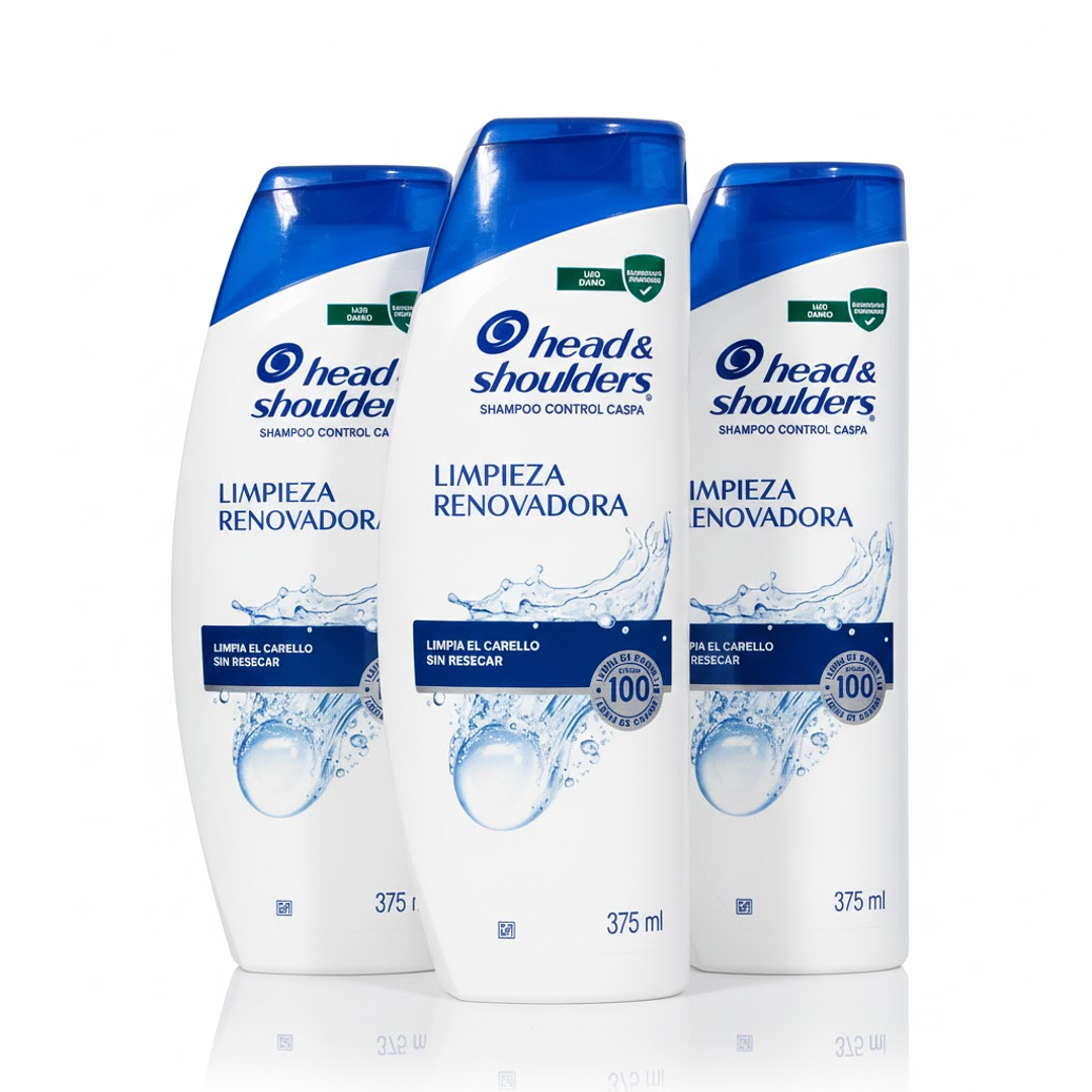 Head & Shoulders Shampoo Control Caspa - Limpieza Renovadora 2