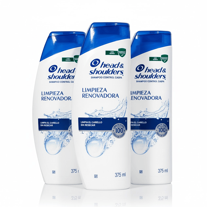 Head & Shoulders Shampoo Control Caspa - Limpieza Renovadora 2