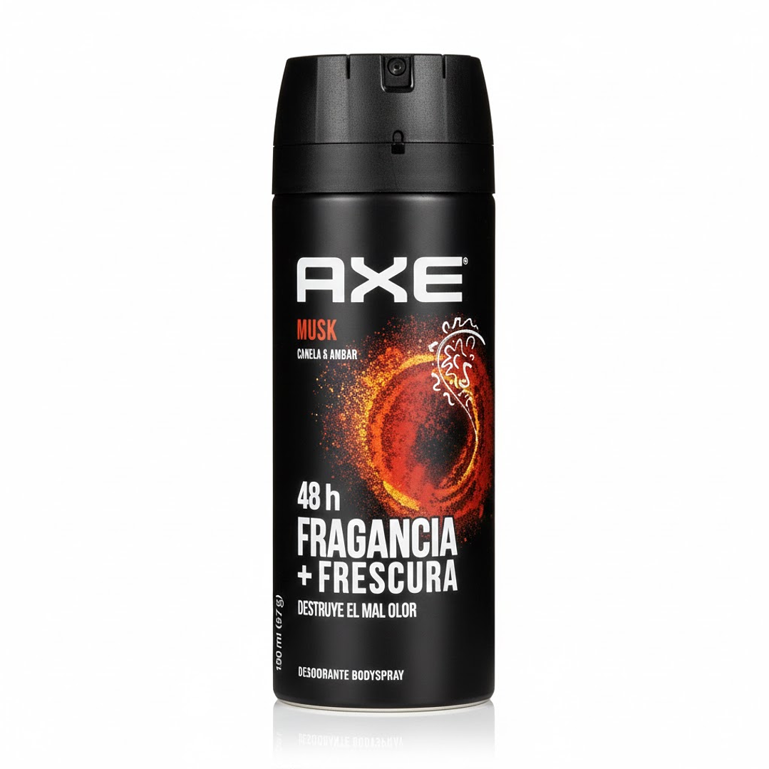 Axe Musk 150 ml - Fragancia canela y ámbar 1