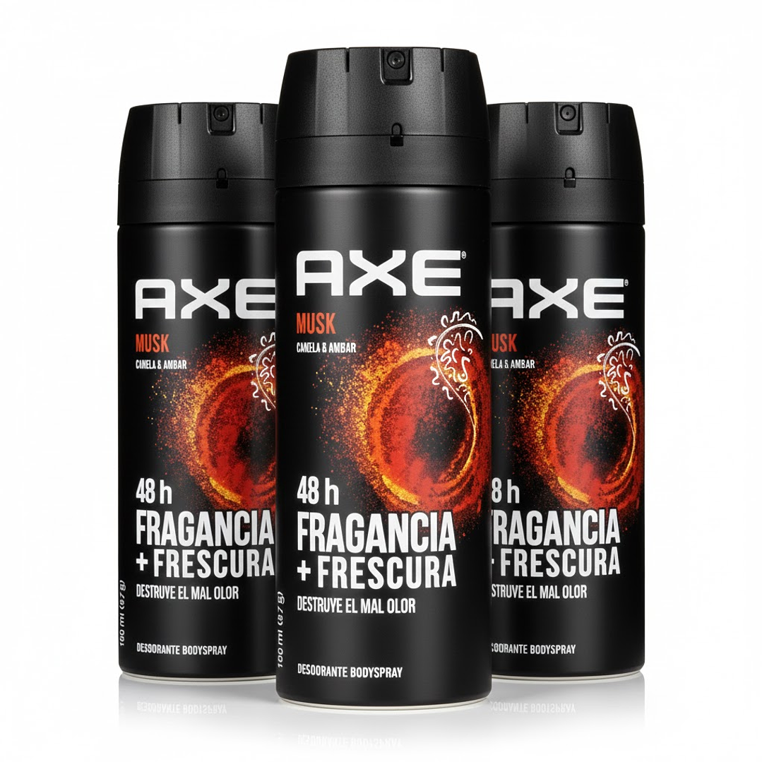 Axe Musk 150 ml - Fragancia canela y ámbar 2