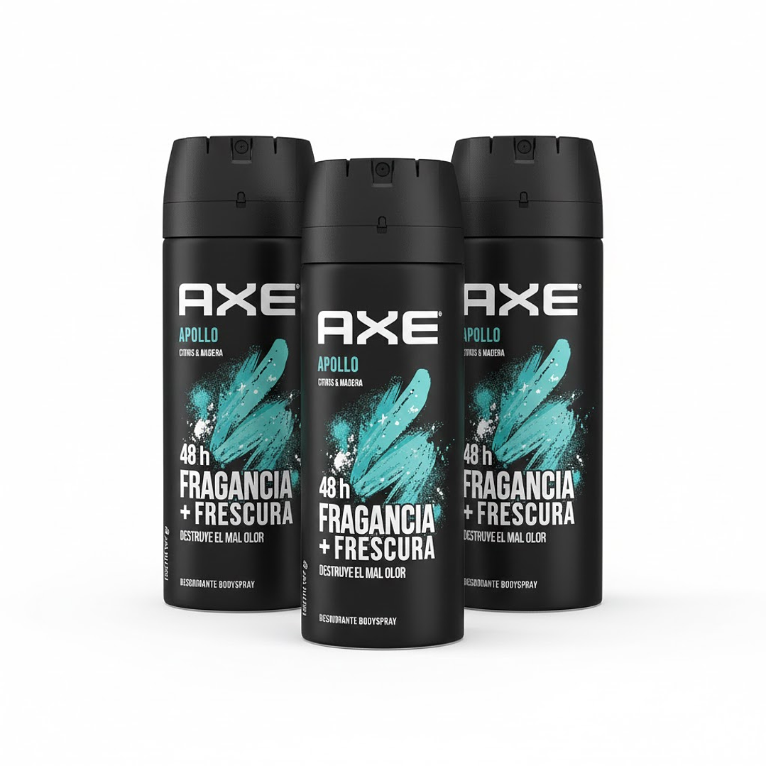 Axe Apollo 150 ml - Fragancia de Citrus & Madera 2