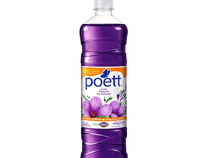 Limpiador Líquido Aromatizante Poett 900 Ml - Lavanda