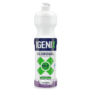Limpiador Desinfectante Igenix Clorogel Lavanda 900ml