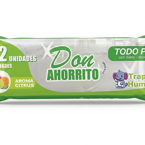 Trapero Húmedo Don Ahorrito 12 Unid - Variedades 3