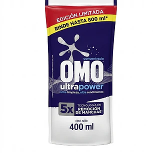 Omo Ultra Power Concentrado 400ml