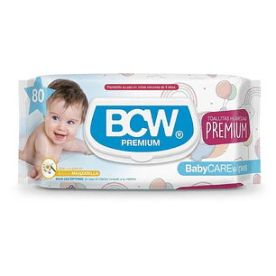 Toallitas Húmedas BCW Premium – 160 Unidades