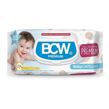 Toallitas Húmedas BCW Premium – 160 Unidades 1