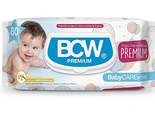Toallitas Húmedas BCW Premium – 160 Unidades