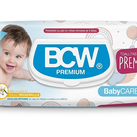 Toallitas Húmedas BCW Premium – 160 Unidades 1