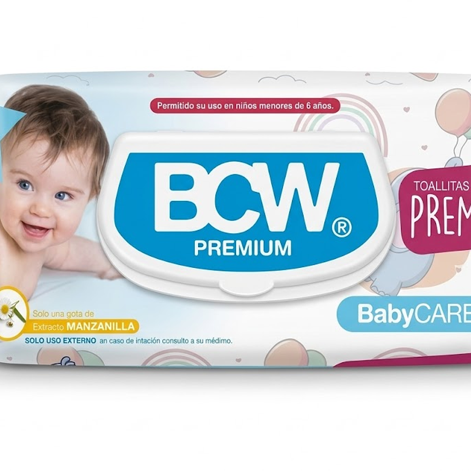 Toallitas Húmedas BCW Premium – 160 Unidades 1