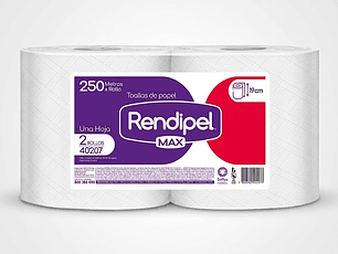 Toallas de Papel Rendipel Max - Pack 2 Rollos