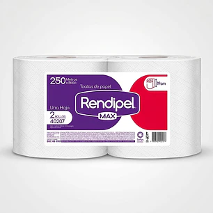 Toallas de Papel Rendipel Max - Pack 2 Rollos