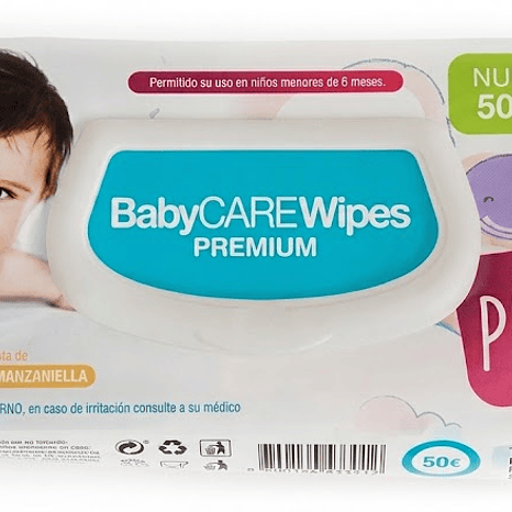 Toallitas Húmedas BabyCAREwipes PREMIUM - 50 Unidades 1