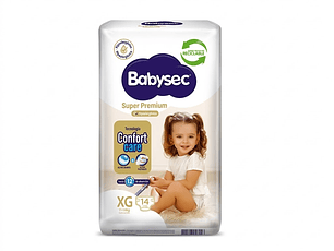 Pañal Quincenales Babysec Super Premium