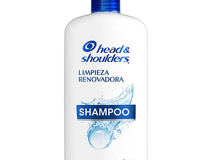 Shampoo Head & Shoulders 1 L - Limpieza Renovadora 