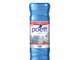 Limpiador Líquido Aromatizante Poett 900 Ml - Suavidad de algodón