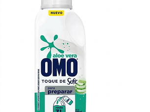 Omo Detergente Líquido para Diluir Aloe 500 ml