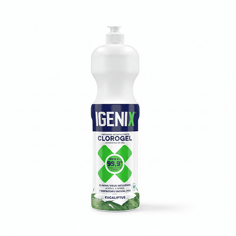 Limpiador Desinfectante Igenix Clorogel Eucaliptus 900ml 1