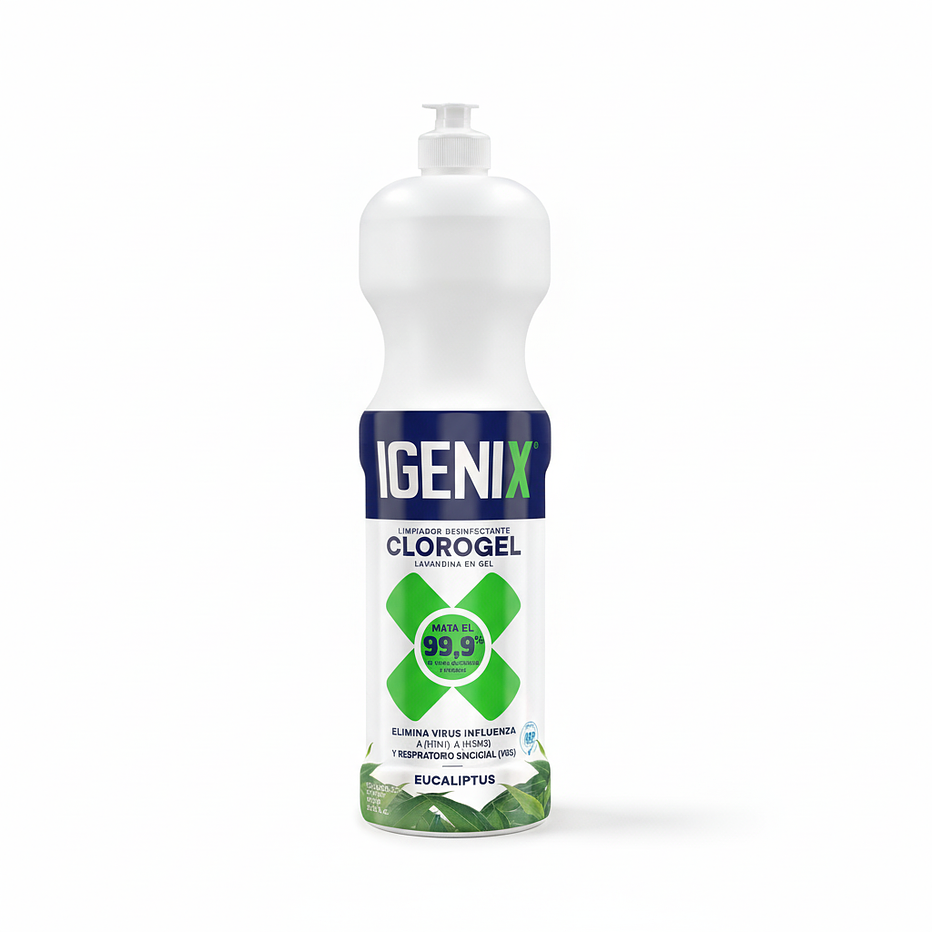 Limpiador Desinfectante Igenix Clorogel Eucaliptus 900ml 1