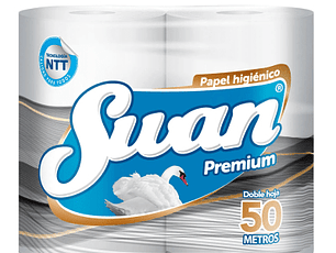 Papel Higiénico Swan Premium 50m Doble Hoja
