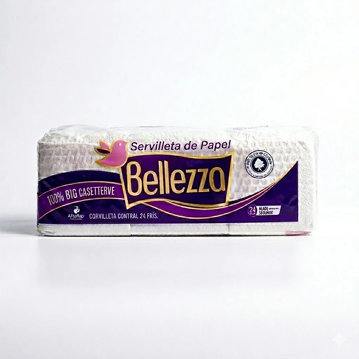 Servilletas Bellezza Pack 300 unidades 1