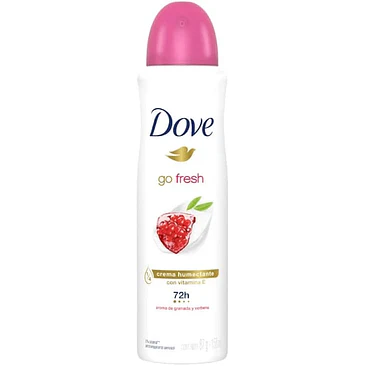 Dove Go Fresh Granada Aerosol 150ml - 72h  1
