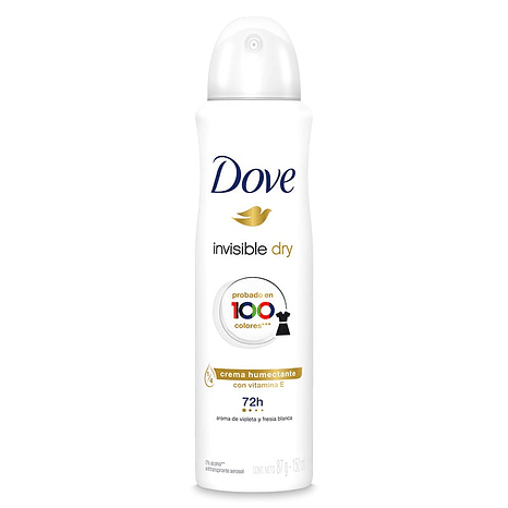 Dove Invisible Dry Violeta 150ml -  72h 1
