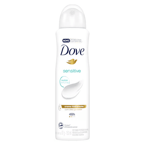 Dove Aerosol Sensitive 150ml - 48h 1
