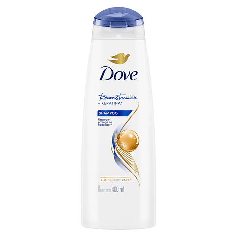 Dove Shampoo Reconstrucción 400ml 1