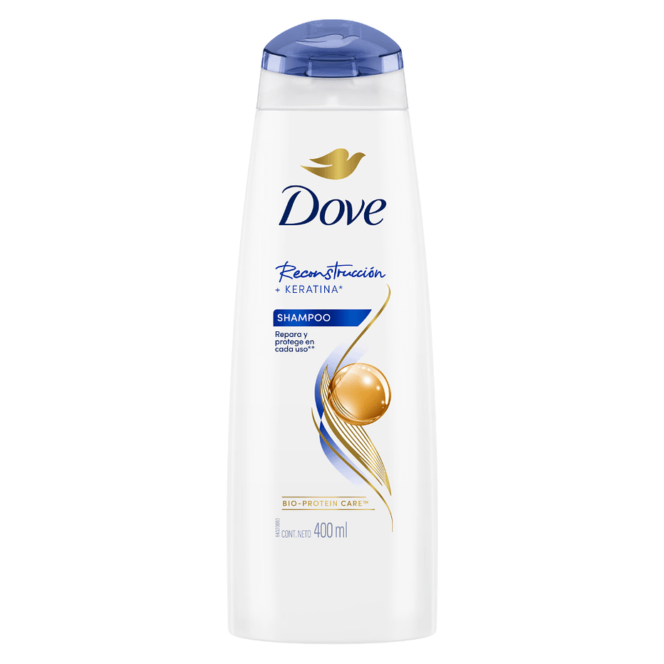 Dove Shampoo Reconstrucción 400ml 1