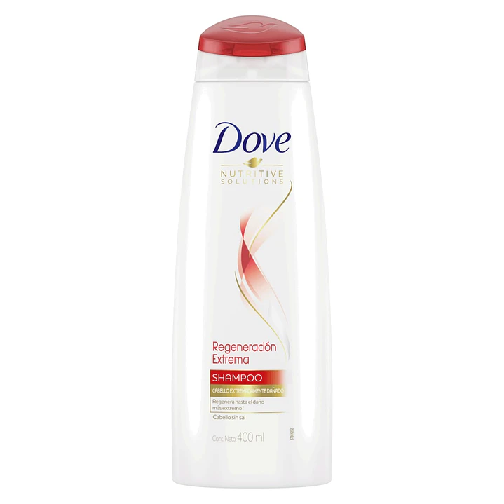 Dove Shampoo Regeneración Extrema 400ml 1