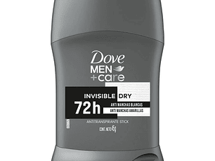 Desodorante Dove Men Invisible Dry 45g - 72h Anti Manchas