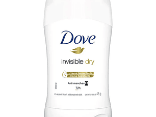 Desodorante Dove Invisible Dry 45g - 72h